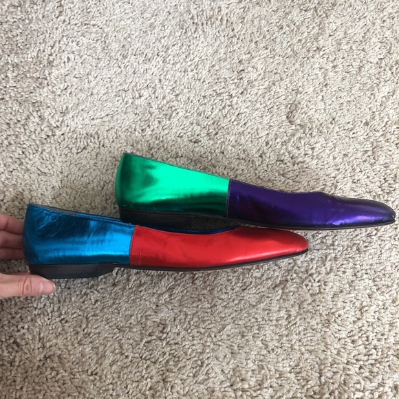 Perry Ellis Color Block Flats - Picture 2 of 4